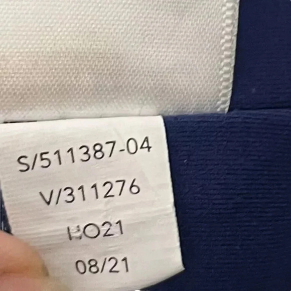 ATHLETA ELATION VELVET TIGHT BLUE SCARO SIZE XS - Picture 6 of 9